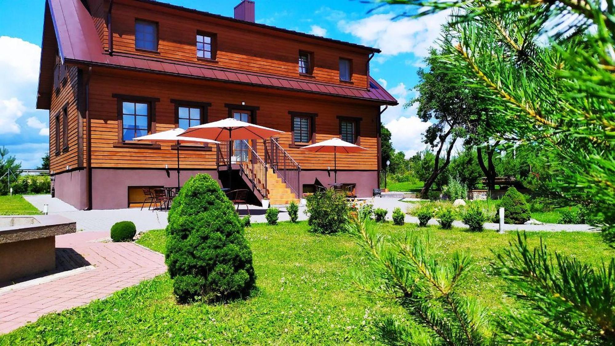"Trakaitis" Nameliai Hotel Kültér fotó